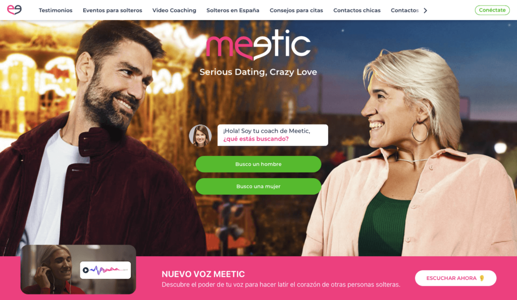 Meetic - Citas internacionales en línea